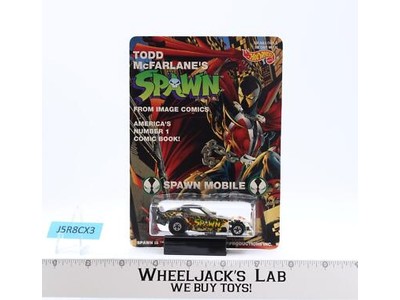 Spawn Mobile AUTOGRAPHED Al Simmons Hot Wheels 1993 Mattel NEW SEALED