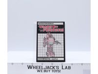 Grapple Action Figure Instruction Manual Booklet 1985 G1 Transformers