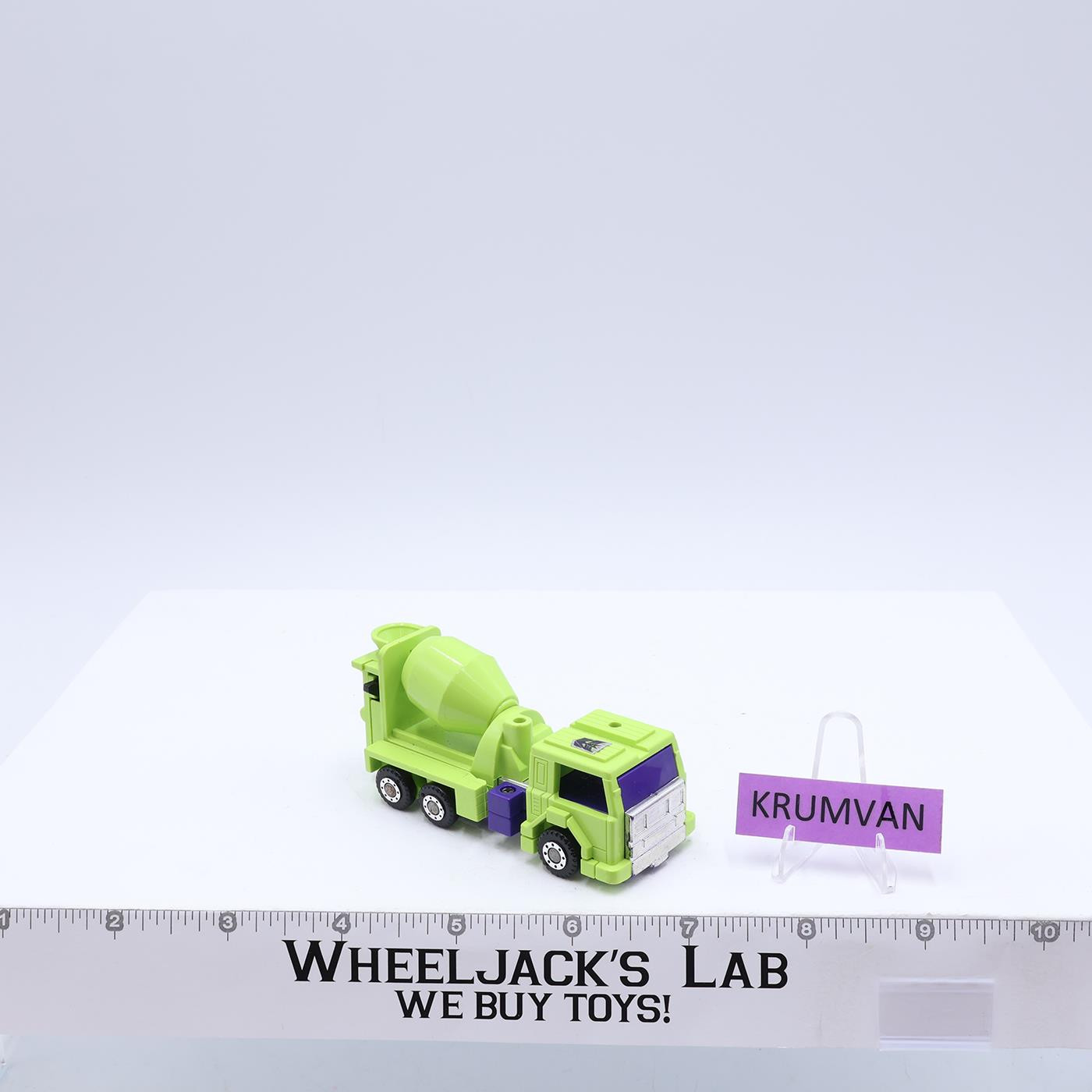 Mixmaster Devastator 1985 Hasbro G1 Transformers Cement Mixer Action Figure