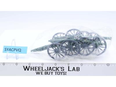 Civil War Era Cannons for Miniature Figurines BMC Plastic 4" Tall NEW in Bag