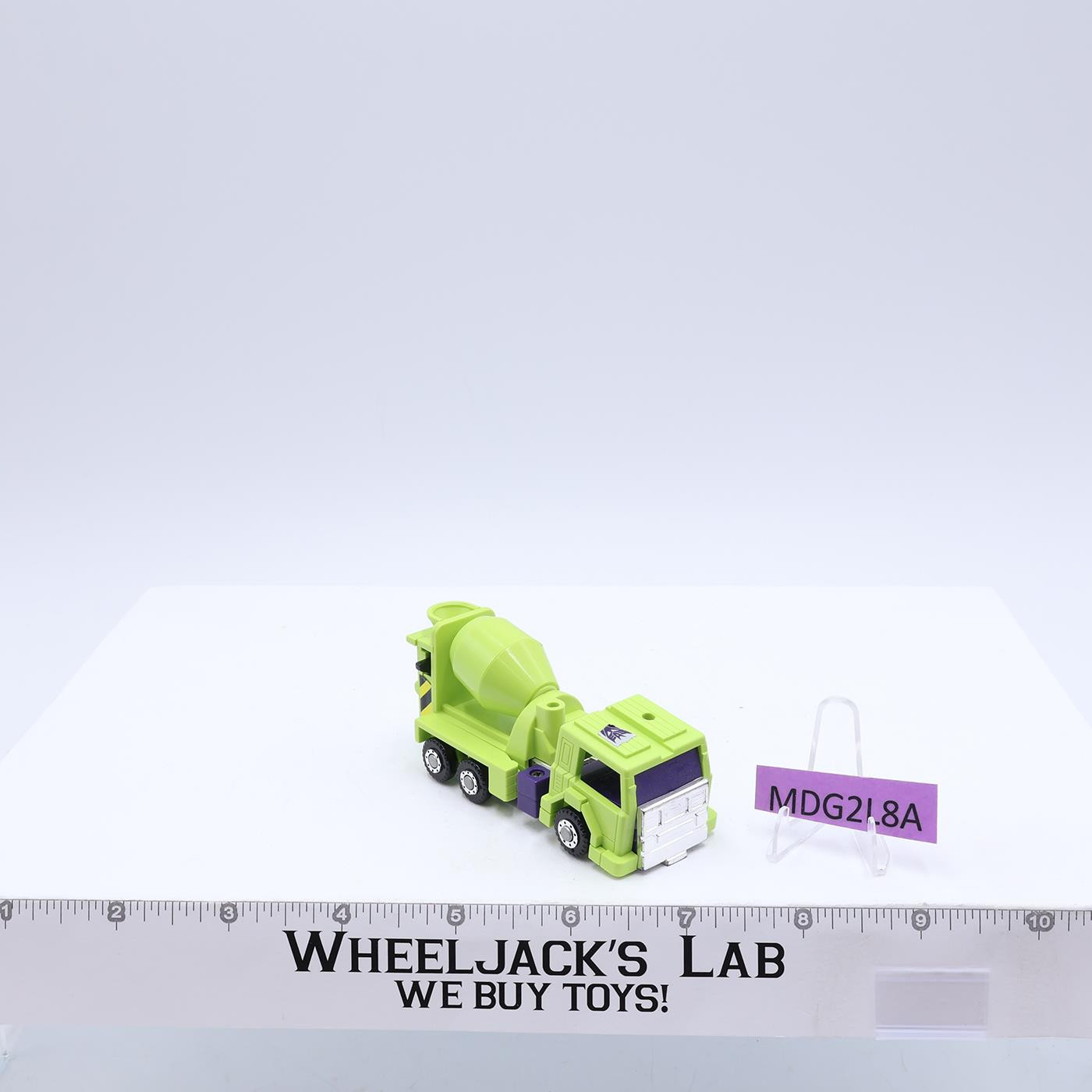 Mixmaster Devastator 1985 Hasbro G1 Transformers Cement Mixer Action Figure