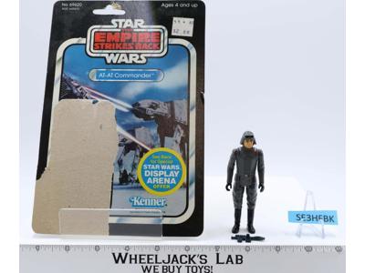 At-At Commander 100% Complete 45 Back-A Star Wars ESB 1981 Kenner NO REPRO