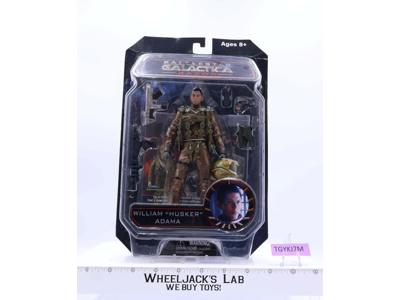 William "Husker" Adama Battlestar Galactica Razor Diamond Select Toys MOSC 2008