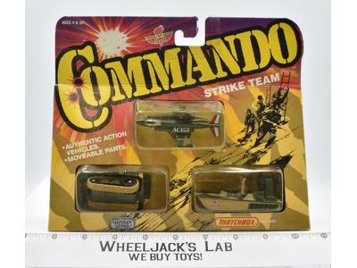 Strike Team Commando #2 1988 Matchbox Die Cast Metal Vehicles NEW MIB