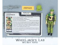 Leatherneck V1 100% Complete G.I. Joe 1986 Hasbro Vintage Action Figure