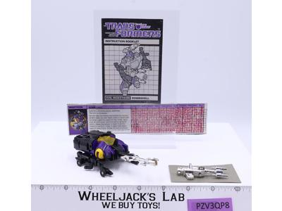 Bombshell 100% Complete NEAR MINT 1985 G1 Transformers Rhinoceros Beetle Figure
