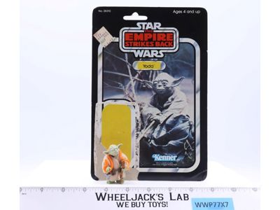 Yoda W/ Orange Snake 100% Complete 32 Back-B Star Wars ESB 1980 Kenner NO REPRO