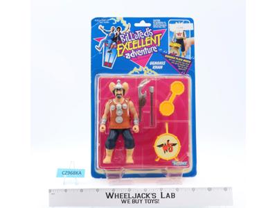 Genghis Khan Bill & Ted's Excellent Adventure 1991 Kenner Figure NEW SEALED