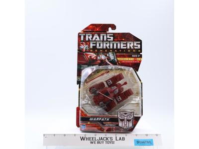 Warpath Transformers Generations 2010 Hasbro Action Figure NEW MOSC SEALED