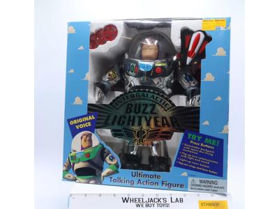 Intergalactic Buzz Lightyear Disney Toy Story 1995 Thinkway Toys Figure NEW MIB