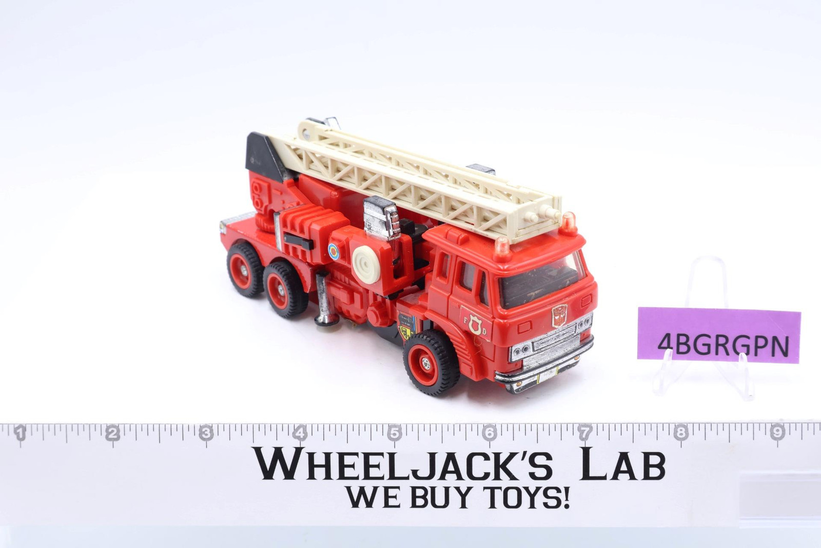 Inferno 1985 Vintage G1 Transformers Hasbro Action Figure