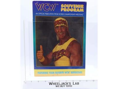 WCW Souvenir Program 20 Pg Hulk Hogan Ric Flair Sting Vader 1994 Line-Up Insert