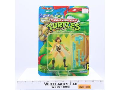 April O'Neil Ninja Newscaster TMNT Teenage Mutant Ninja Turtles MOSC UNPUNCHED