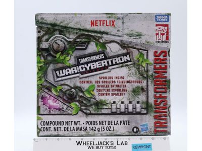 Megatron & Skelivore Transformers War For Cybertron Spoiler Pack Netflix MISB