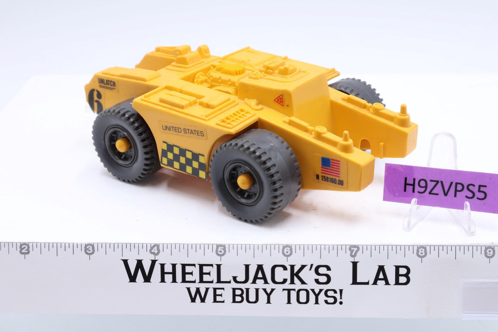 USS Flagg Aircraft Carrier Tow Rig Core Vehicle 1985 GI Joe Vintage