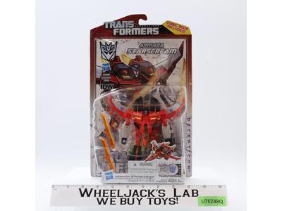 Armada Starscream W/ Comic Book Deluxe Generations Transformers 2014 Hasbro MOSC