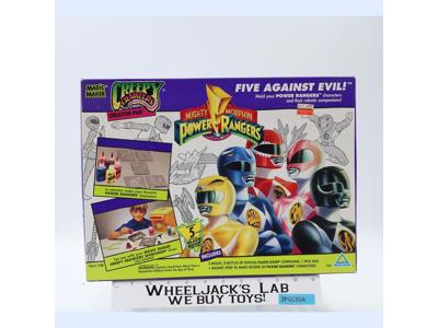 Creepy Crawlers Creator Park Power Rangers 1994 Toymax NEW SEALED