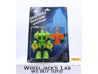 Buzz-Saw With Shredator Silverhawks 1986 Kenner Telepix NEW MOSC SEALED