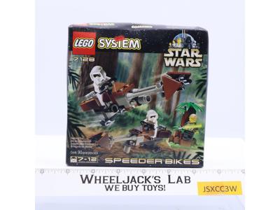 #7128 Speeder Bikes Lego 1999 Star Wars NEW MISB SEALED
