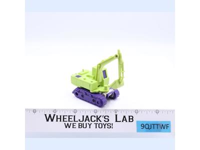 Scavenger Devastator 1985 Vintage G1 Transformers Excavator Action Figure