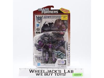 Megatron W/ Comic Book Thrilling 30 Generations Transformers 2012 Hasbro MOSC