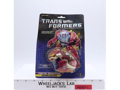 Sparkstalker G1 Transformers 1988 Vintage Hasbro  Action Figure MOSC NEW