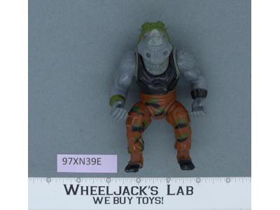 Rocksteady HARD HEAD Teenage Mutant Ninja Turtles TMNT 1988 Playmates Vintage