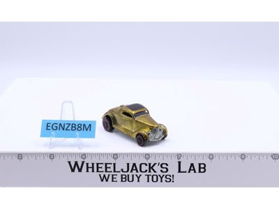 Classic '36 Ford Coupe Gold 1969 Hot Wheels Mattel Vintage Redline RL