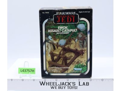 Ewok Assault Catapult Star Wars ROTJ 1984 Kenner Vehicle NEW MISB SEALED