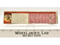 Outback Action Figure Tech Spec 1986 Vintage Hasbro G1 Transformers