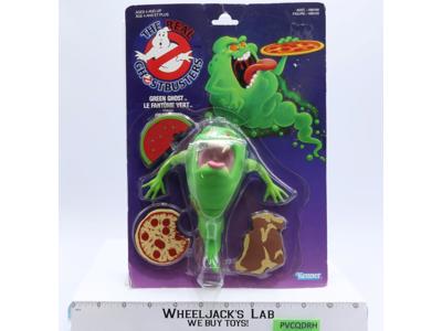 Slimer Green Ghost Ghostbusters 1984 Kenner Vintage NEW MOSC w/ Accessories