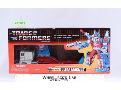 Ultra Magnus 100% Complete Transformers Commemorative Series 2002 Hasbro Figure