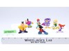 (7) Kellogg's Disney Mini Figs Goofy Donald Duck Tales Webby Red Figures 2.25"