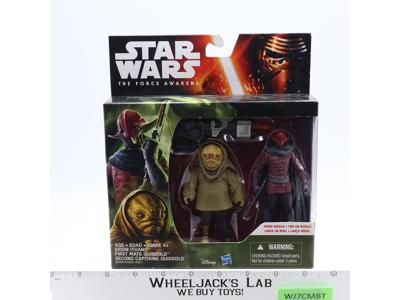 Sidon Ithano First Mate Quiggold Star Wars The Force Awakens Hasbro NEW SEALED