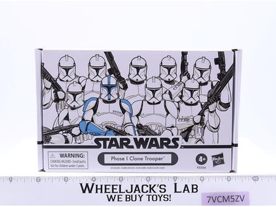 Phase 1 Clone Trooper Star Wars The Vintage Collection Hasbro 4-Pack NEW SEALED
