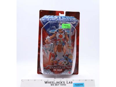 Samurai He-Man 200X Masters Of The Universe MOTU 2002 Mattel NEW SEALED