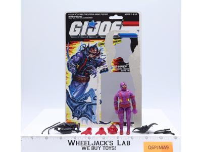 Hydro-Viper V1 Complete 34 Cardback G.I. Joe 1988 Hasbro Vintage Action Figure