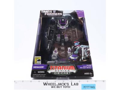 Menasor Titanium Series SDCC Die-Cast 2007 Transformers Generation Hasbro MISB