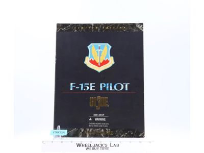 G.I. Joe F-15E Pilot Limited Edition FAO SCHWARZ 12" Figure MIB 1996 Kenner