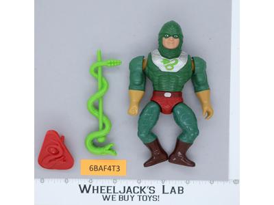 King Hiss 100% Complete He-Man Masters of the Universe MOTU 1986 Mattel Vintage
