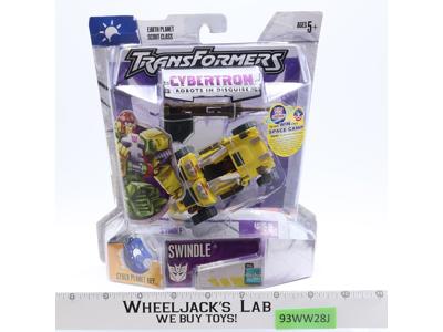 Swindle Deluxe Class Transformers Cybertron 2005 Hasbro Figure NEW SEALED