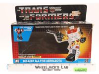 Silverbolt EMPTY BOX 1986 Vintage G1 Transformers Action Figure