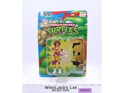 April Teenage Mutant Ninja Turtles TMNT 1992 Playmates NEW MOSC UNPUNCHED