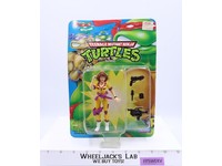 April Teenage Mutant Ninja Turtles TMNT 1992 Playmates NEW MOSC UNPUNCHED