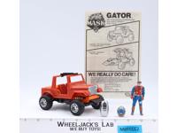 Gator W/ Hayes 100% Complete 1985 MASK M.A.S.K. Kenner Action Figure