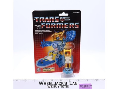 Seaspray G1 Transformers 1985 Hasbro Vintage Action Figure NEW MOSC SEALED