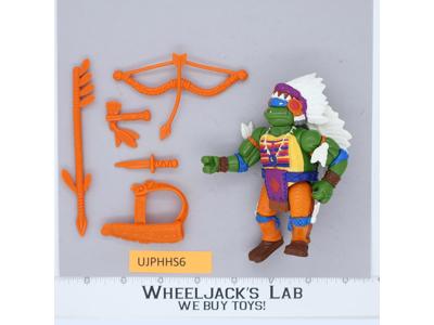 Chief Leo 100% Complete Teenage Mutant Ninja Turtle 1992 Playmates Action Figure