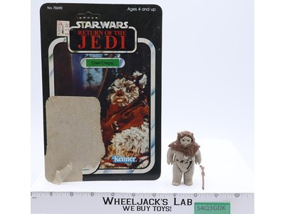Chief Chirpa 100% Complete 65 Back-A Star Wars ROTJ 1983 Kenner NO REPRO