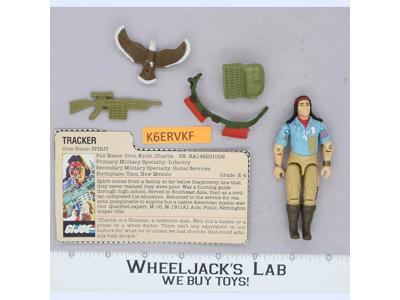 Spirit Tracker V1 100% Complete G.I. Joe 1984 Hasbro Vintage Action Figure