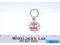It Pays To Shop At Ames Every Day Plastic Keychain 1989